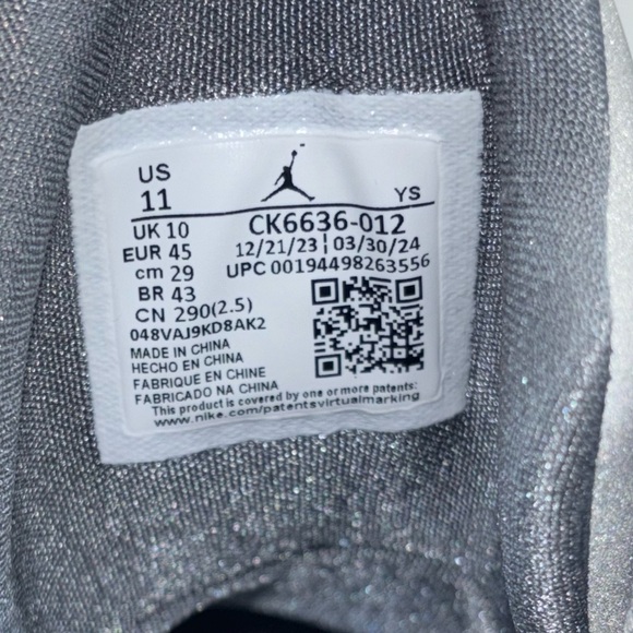 Jordan Max Aura 2 Medium Grey - Men’s Size 11, 11.5 - Picture 11 of 12